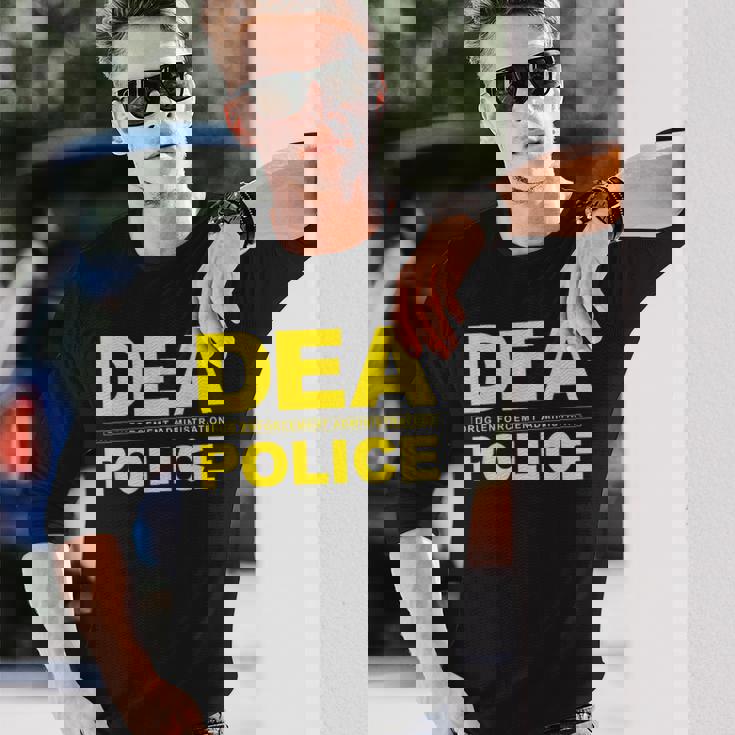 Dea 薬局 警察官 長袖Tシャツ 彼への贈り物