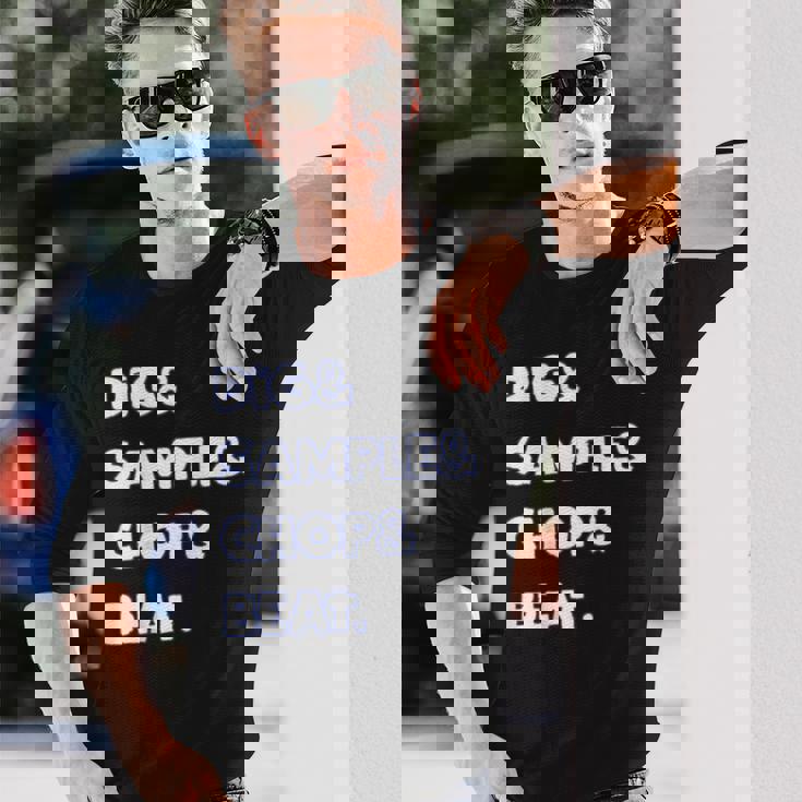 Dig&Sample&Chop&Beat シャツ Mpc ドラムサンプラー 音楽愛好家 長袖Tシャツ 彼への贈り物