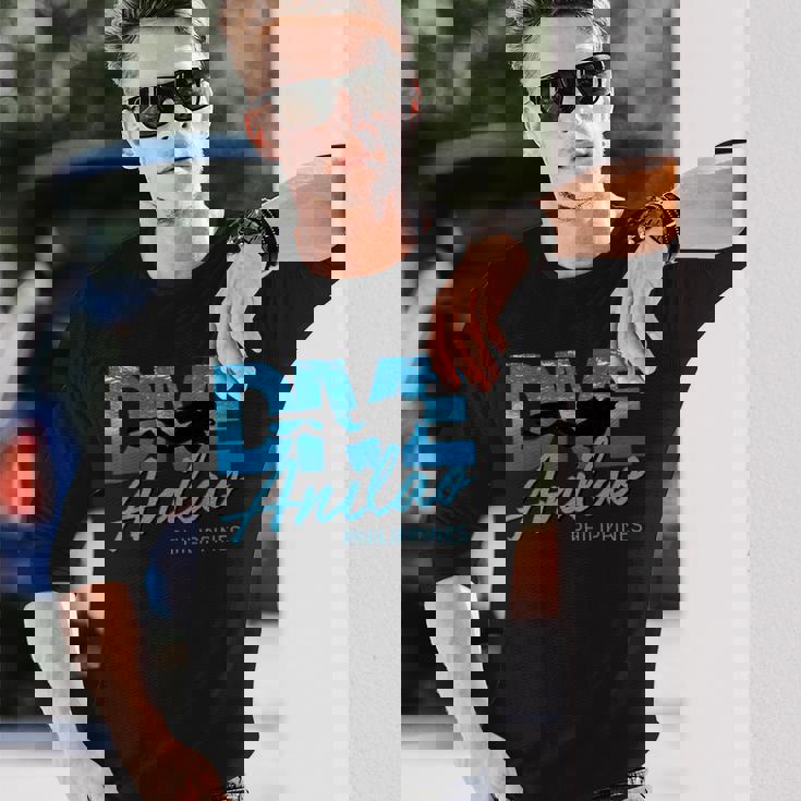 Dive Anilao フィリピンスキューバダイビングトリップダイバーtシャツ 長袖Tシャツ 彼への贈り物