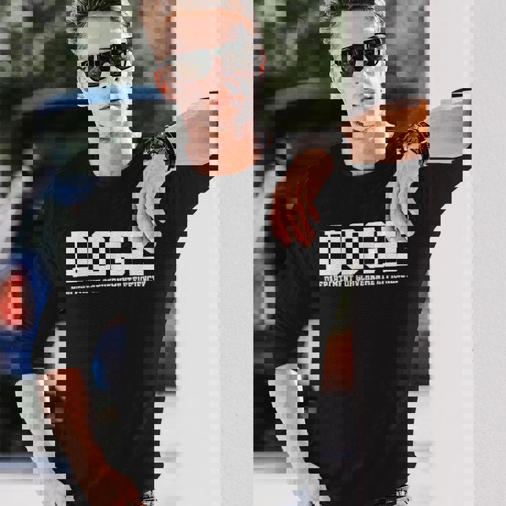 Doge 政府効率省 トランプ米国愛国者 長袖Tシャツ 彼への贈り物