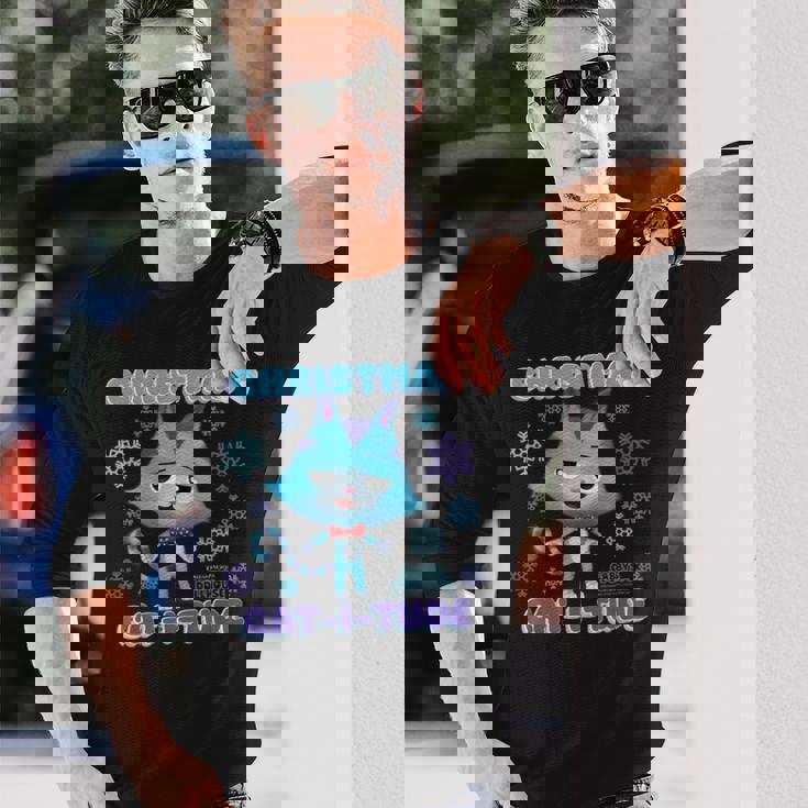 Dreamworks ギャビーのドールハウス ホリデー キャットラット 長袖Tシャツ 彼への贈り物