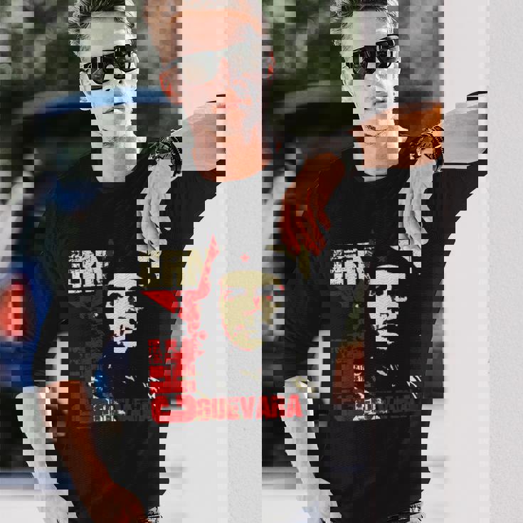 Ernesto Che Guevara シャツ キューバエルチェキューバ革命チェ 長袖Tシャツ 彼への贈り物