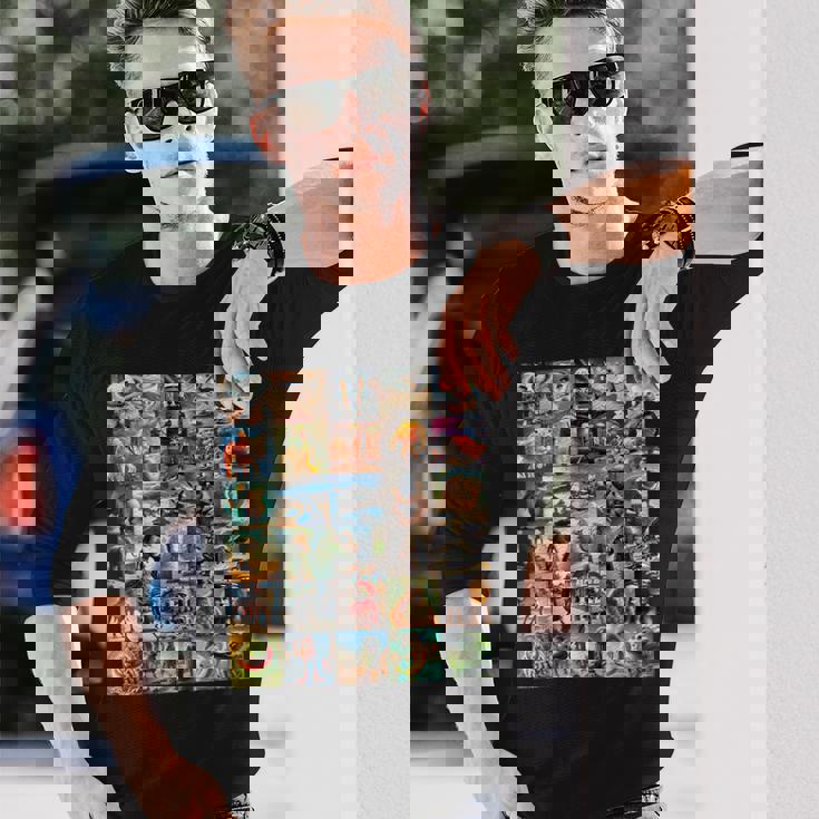 Every Italian Brainrot Meme Italian Brainrotコレクション 長袖Tシャツ 彼への贈り物