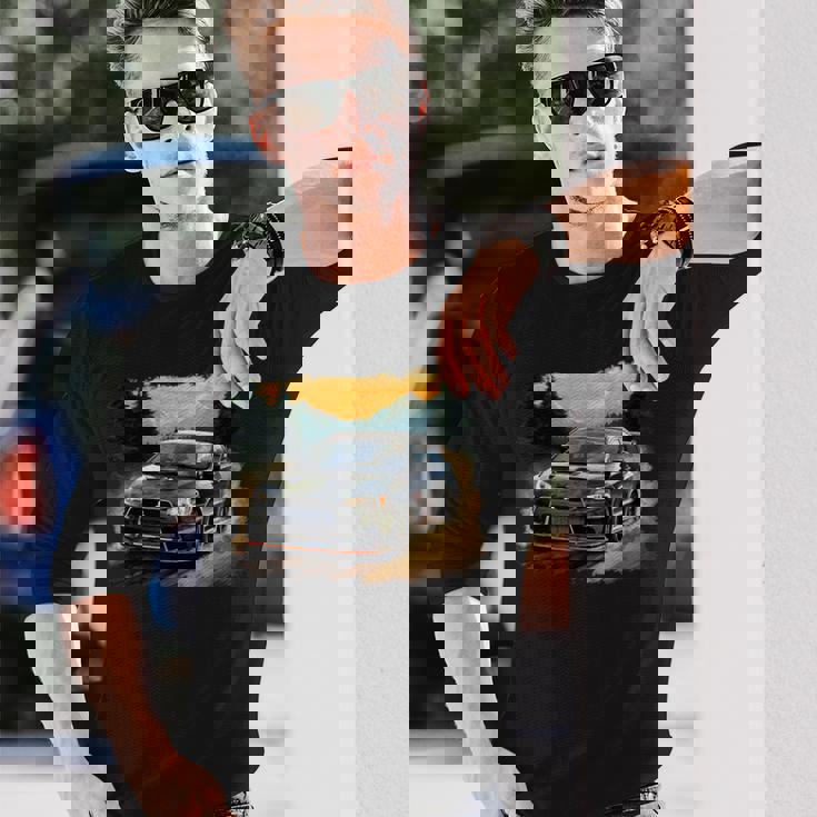 Evo 日本製スポーツカー 長袖Tシャツ 彼への贈り物