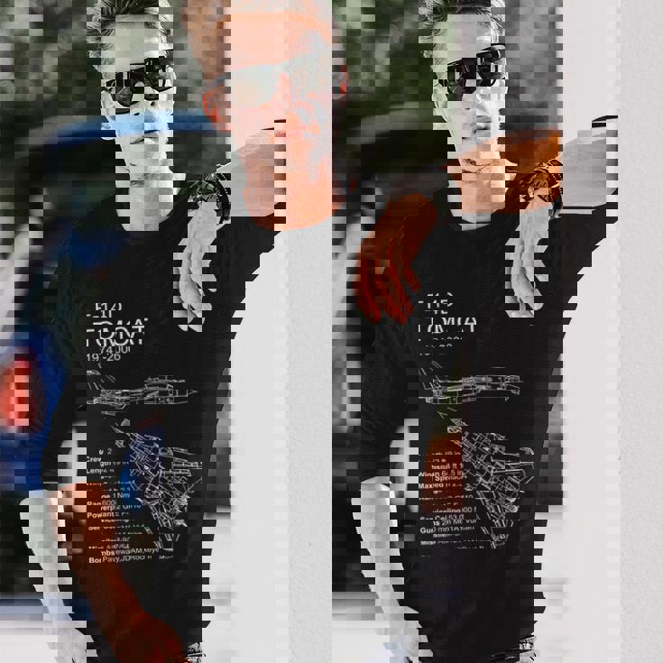 F-14 Tomcat 長袖Tシャツ 彼への贈り物