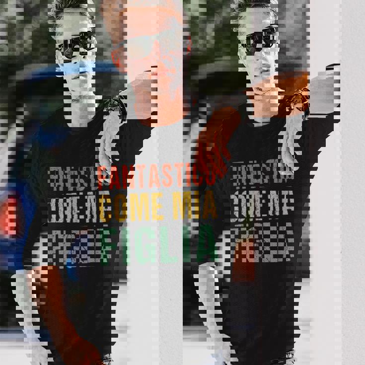 Fantastico Come Mia Figlia Regali Da Figlia A Papà Maglietta a maniche lunghe Regalos para él