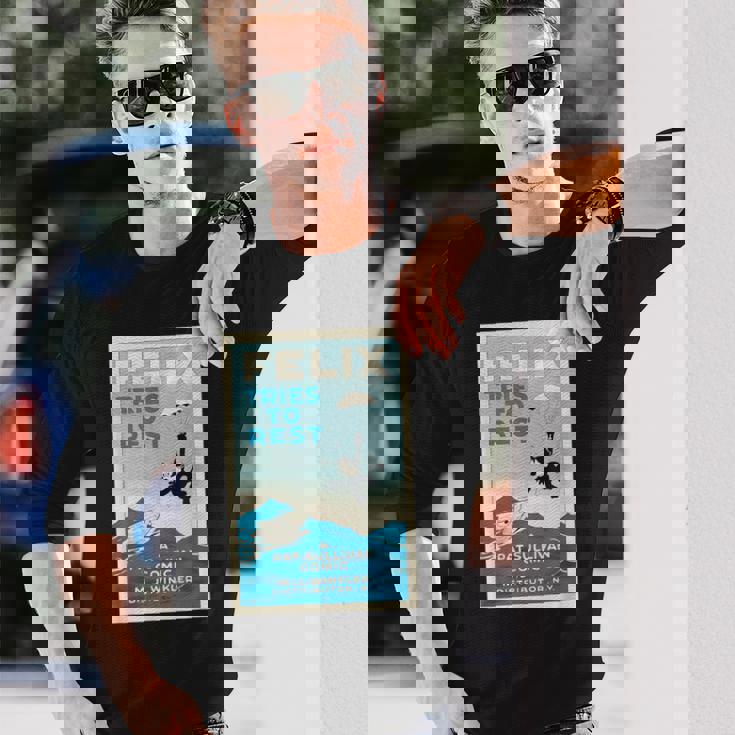 Felix Tries To Rest 1924 長袖Tシャツ 彼への贈り物