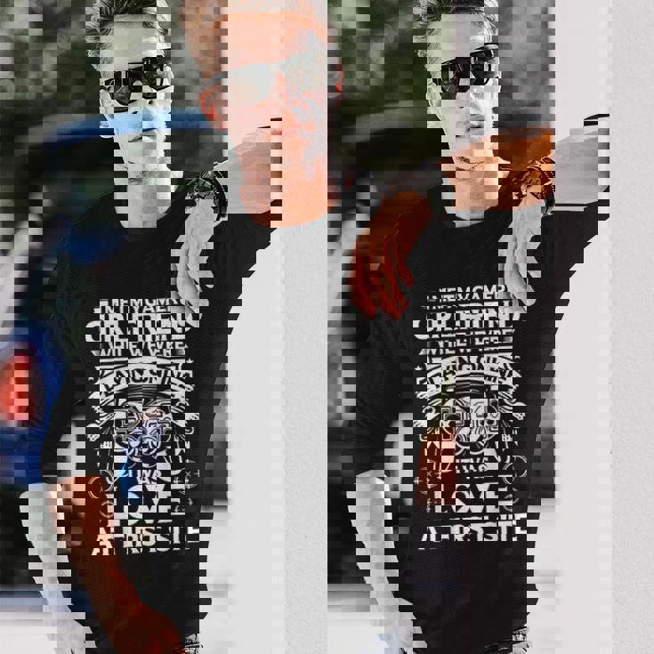 Gamer ボーイフレンド ミーム ビデオゲーム ティーンエイジャー ボーイズ メンズ 長袖Tシャツ 彼への贈り物