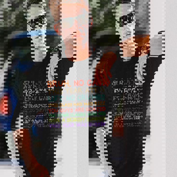 Last Day Ofchool Gen Zlang シニア卒業式 長袖Tシャツ 彼への贈り物