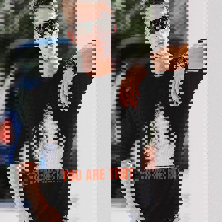 Ganesha ガネーシャ You Are That 長袖Tシャツ 彼への贈り物