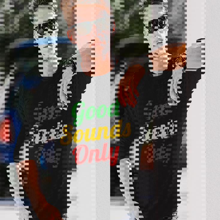 Goodounds レゲエ音楽祭 バンドシャツ 長袖Tシャツ 彼への贈り物