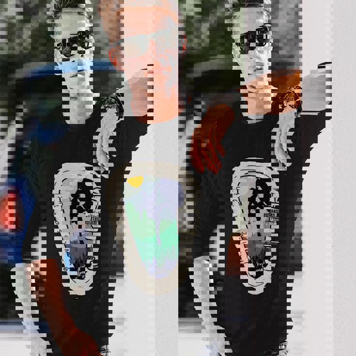 Gravity Is A Myth カラビナ ロッククライミング 山登り 長袖Tシャツ 彼への贈り物