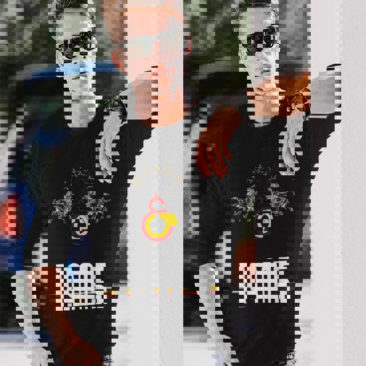 Gs 5 Yildiz 1905 -Ampiyon 2025 ブラックエディション 長袖Tシャツ 彼への贈り物