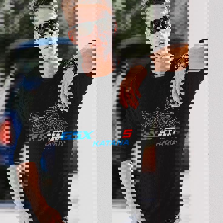 Gsx400s Katana 1992-96 スポーツツーリングライダー用 オートバイ 長袖Tシャツ 彼への贈り物