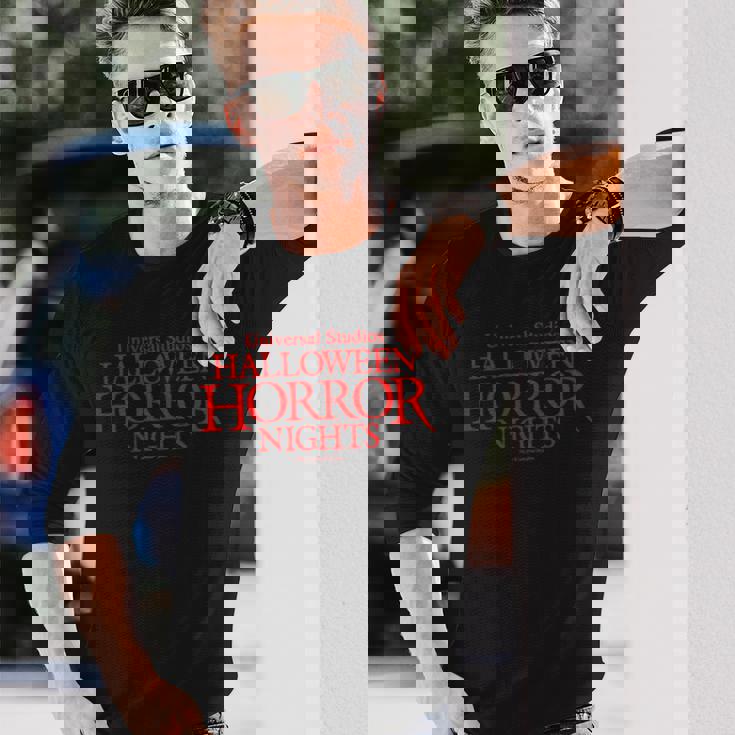 Hhn チャッキー ユニバーサル モンスター フロント&バック 長袖Tシャツ 彼への贈り物