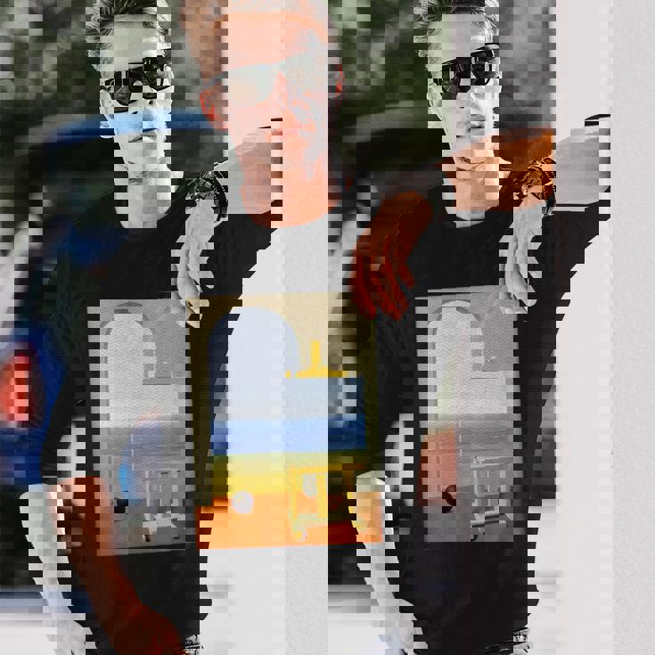 Human Condition Ii ルネ・マグリット作 シュルレアリスム 長袖Tシャツ 彼への贈り物