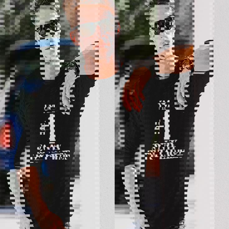 I'm 1O Why Try Harder シャツ 長袖Tシャツ 彼への贈り物