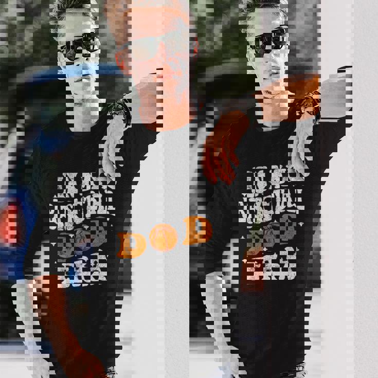 In My Basketball Dad Era プレイヤー バスケットボール お父さん 父の日 長袖Tシャツ 彼への贈り物