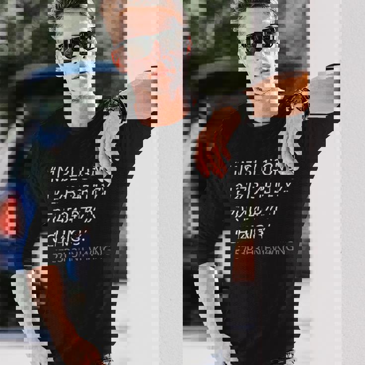 Intelligence Is The Ability To Adapt To Change 長袖Tシャツ 彼への贈り物