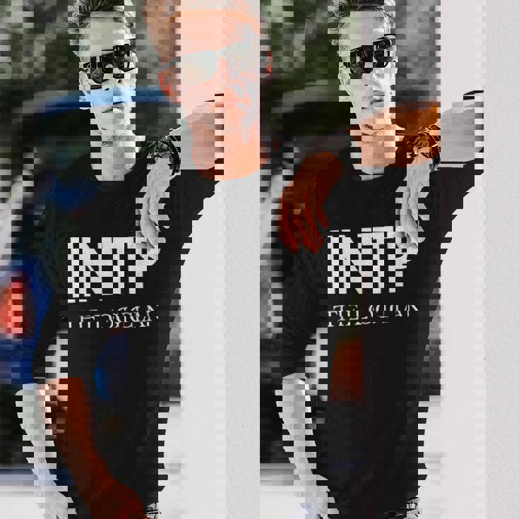 Intp ロジシャン Intp 長袖Tシャツ 彼への贈り物