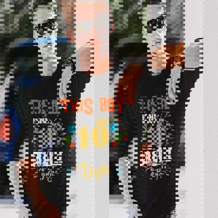 It's My 10Th Birthday シャツ ダブルディジット 10歳 男の子 長袖Tシャツ 彼への贈り物