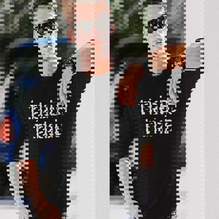 Italian Brain Rot Tralalero Tralala 長袖Tシャツ 彼への贈り物