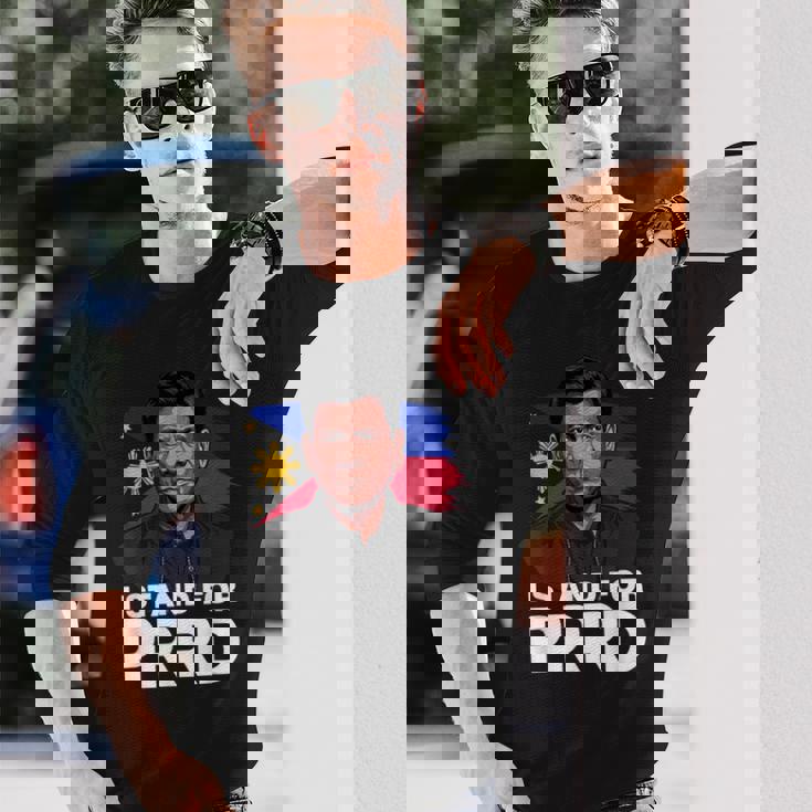 Itand For Prrd Digong Duterte フィリピン フリー Du30 長袖Tシャツ 彼への贈り物