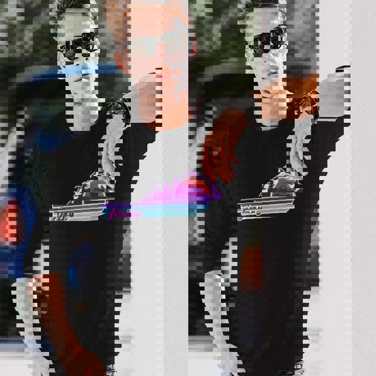 Jb74 Jb64 ジムニー ヴィンテージデザイン サーフ 80年代 オフロード 4X4 4Wd 長袖Tシャツ 彼への贈り物