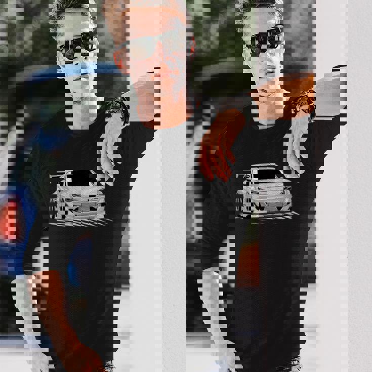 Jdm 86ドリフトスタンスイラストグラフィック。 長袖Tシャツ 彼への贈り物