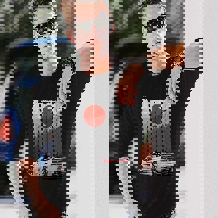 Jdm Nsx カーチューニング ジャパン ライジング サン ドリフト インポート 長袖Tシャツ 彼への贈り物