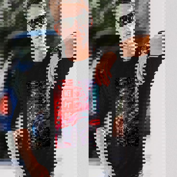 Jdm ジャパン ドリフト レーシング チューニング スポーツカー 東京 ドリフト 長袖Tシャツ 彼への贈り物