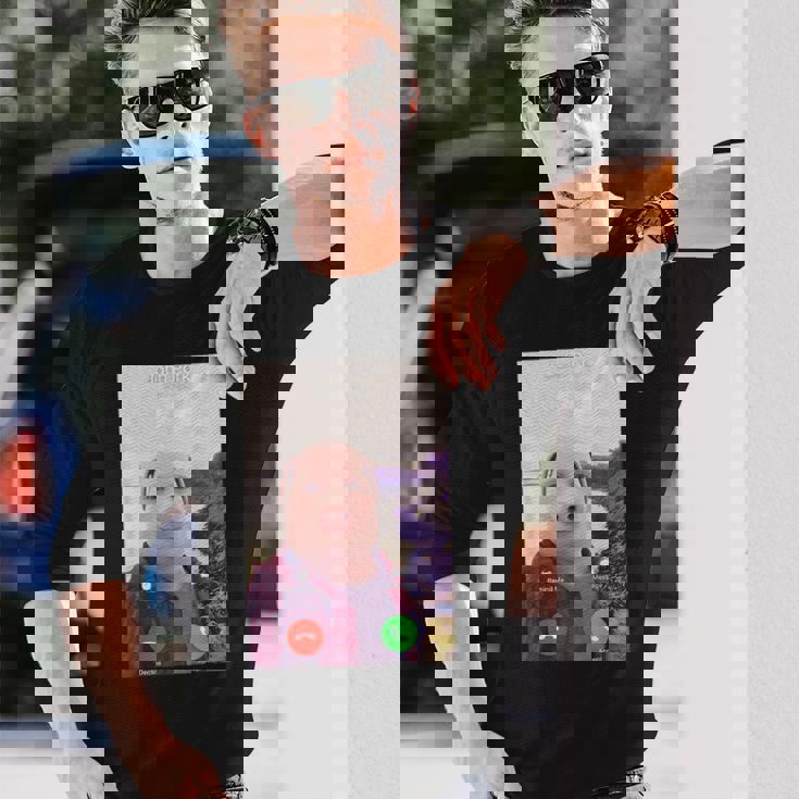 John Pork Is Calling 長袖Tシャツ 彼への贈り物