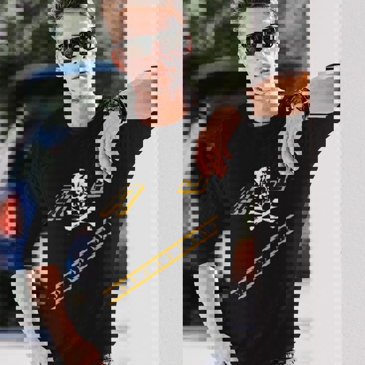 Jolly Rogers F-14 トムキャット 飛行機 テールフラッシュ 海軍航空 長袖Tシャツ 彼への贈り物