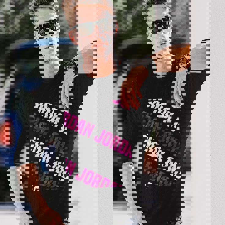 Jordanカモ柄ピンクカモフラージュ 長袖Tシャツ 彼への贈り物