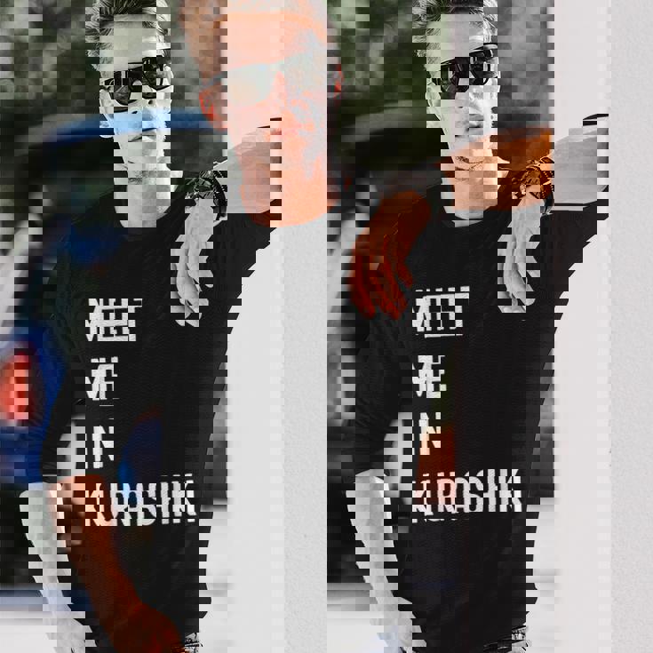 Kurashiki Chugoku で会いましょう 日本 長袖Tシャツ 彼への贈り物