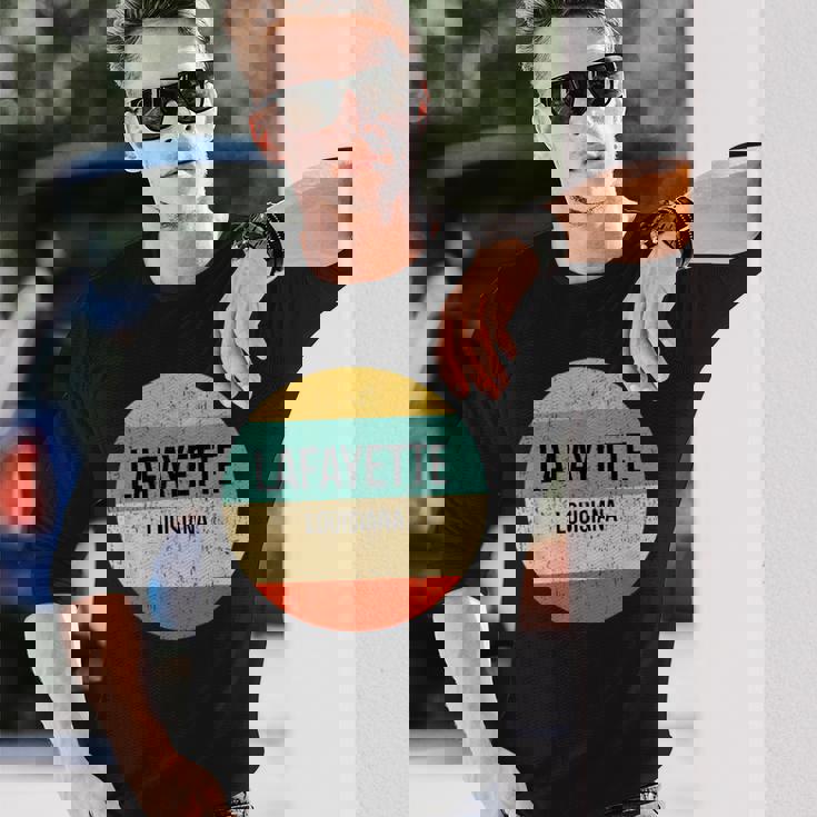 Lafayette Louisiana シャツ 長袖Tシャツ 彼への贈り物