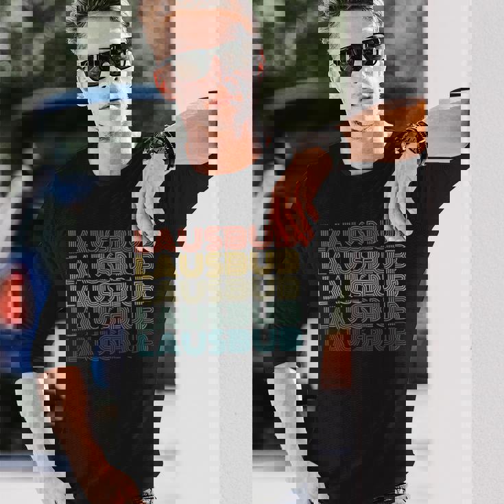 Lausbub ヴィンテージ レトロ バイエルン チロル ギフト 長袖Tシャツ 彼への贈り物