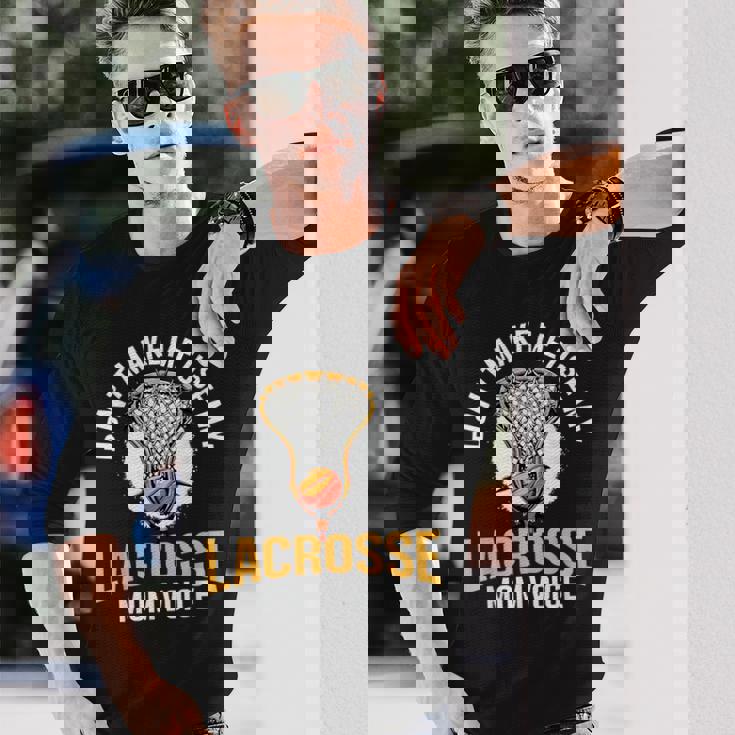 Lax ラクロスママ 長袖Tシャツ 彼への贈り物