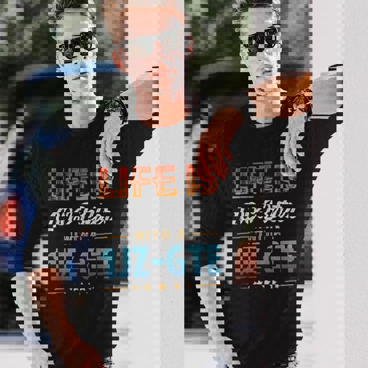 Life Is 100 Percent Better With A 1Jz-Gte 長袖Tシャツ 彼への贈り物