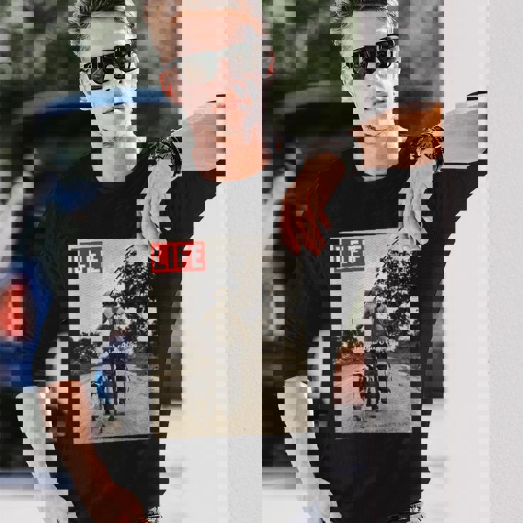 Life Picture Collection _ Nostalgic America 01 長袖Tシャツ 彼への贈り物