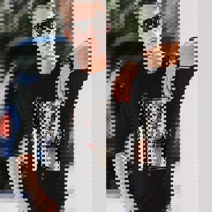 Life Picture Collection _ スティーブ マックイーン2 長袖Tシャツ 彼への贈り物