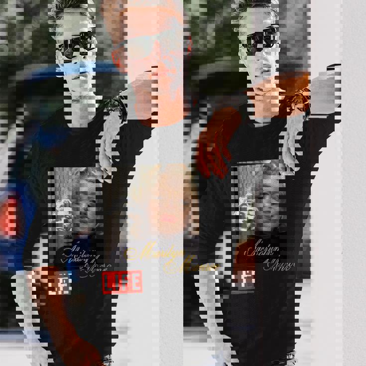 Life Picture Collection _ マリリンモンロー 02 長袖Tシャツ 彼への贈り物