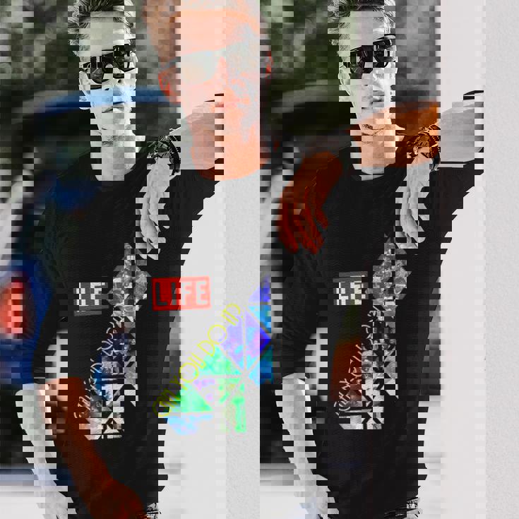 Life Picture Collection ゲーム（３） Can You Do It 長袖Tシャツ 彼への贈り物