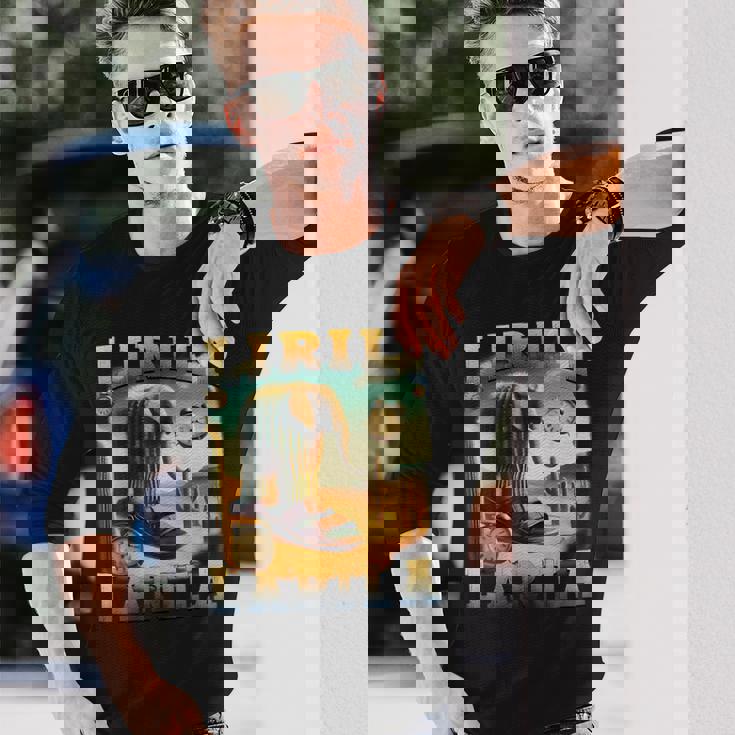 Lirili Larila イタリアンブレインレッドミーム 長袖Tシャツ 彼への贈り物