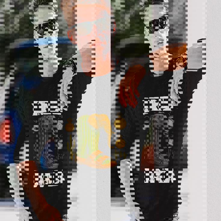 Lirili Larila 象 砂漠 面白い ミーム イタリアン ブレイン ロット 長袖Tシャツ 彼への贈り物