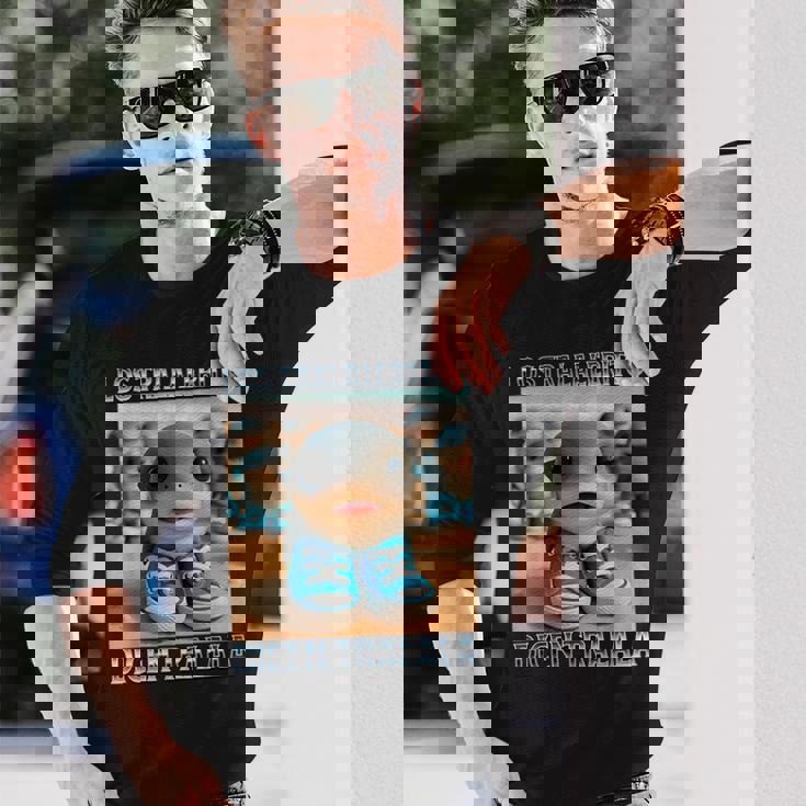 Los Traleritos Dicen Tralala イタリアンブレインロットミーム 長袖Tシャツ 彼への贈り物