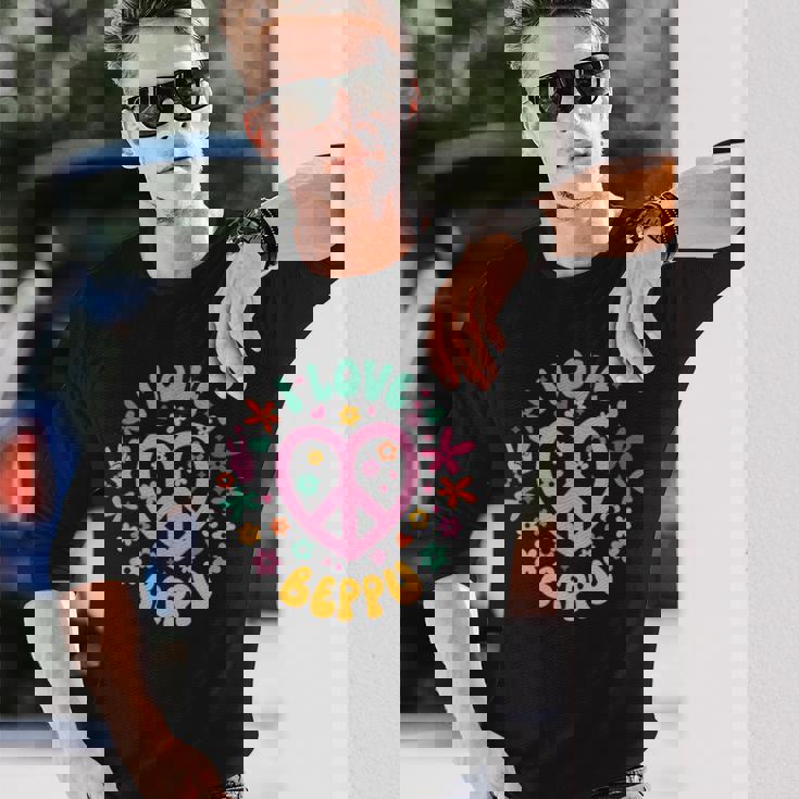 I Love Beppu 別府大好き 長袖Tシャツ 彼への贈り物