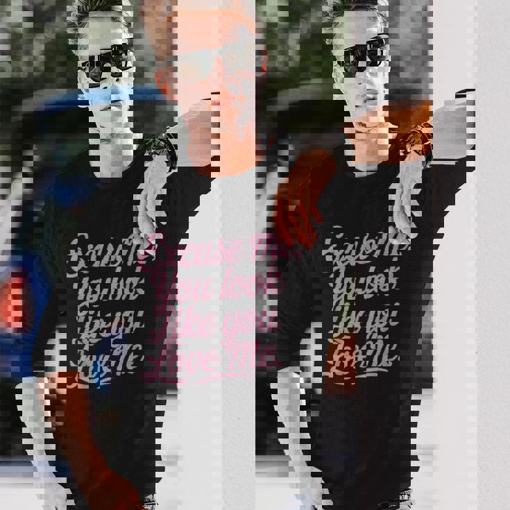 Love バレンタインデー マッチング カップル ギフト 長袖Tシャツ 彼への贈り物