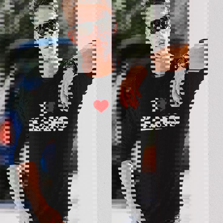 I Love Kano 長袖Tシャツ 彼への贈り物