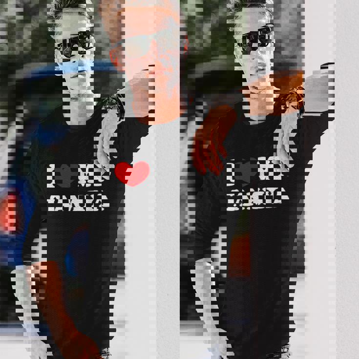 I Love My Tamiya タミヤが大好きです 長袖Tシャツ 彼への贈り物